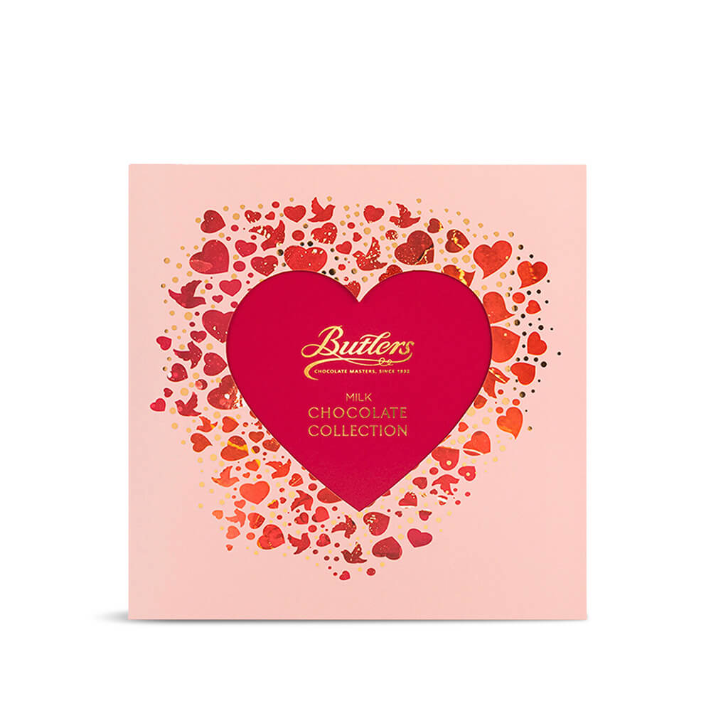 Butlers Milk Chocolate Collection Heart Box 240g